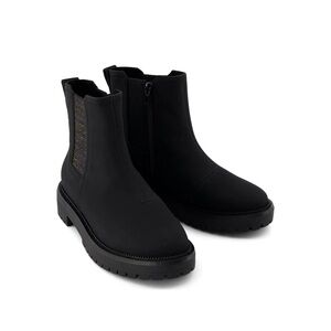 TOMS Youth Bennet Kids Black Chelsea Boot Size 3.5